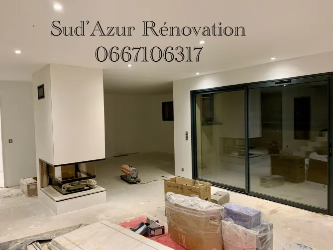 Chantier réalisé par SudAzur Rénovation