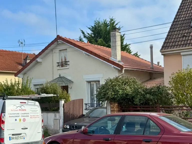 Chantier réalisé par Artisan Robin Couverture