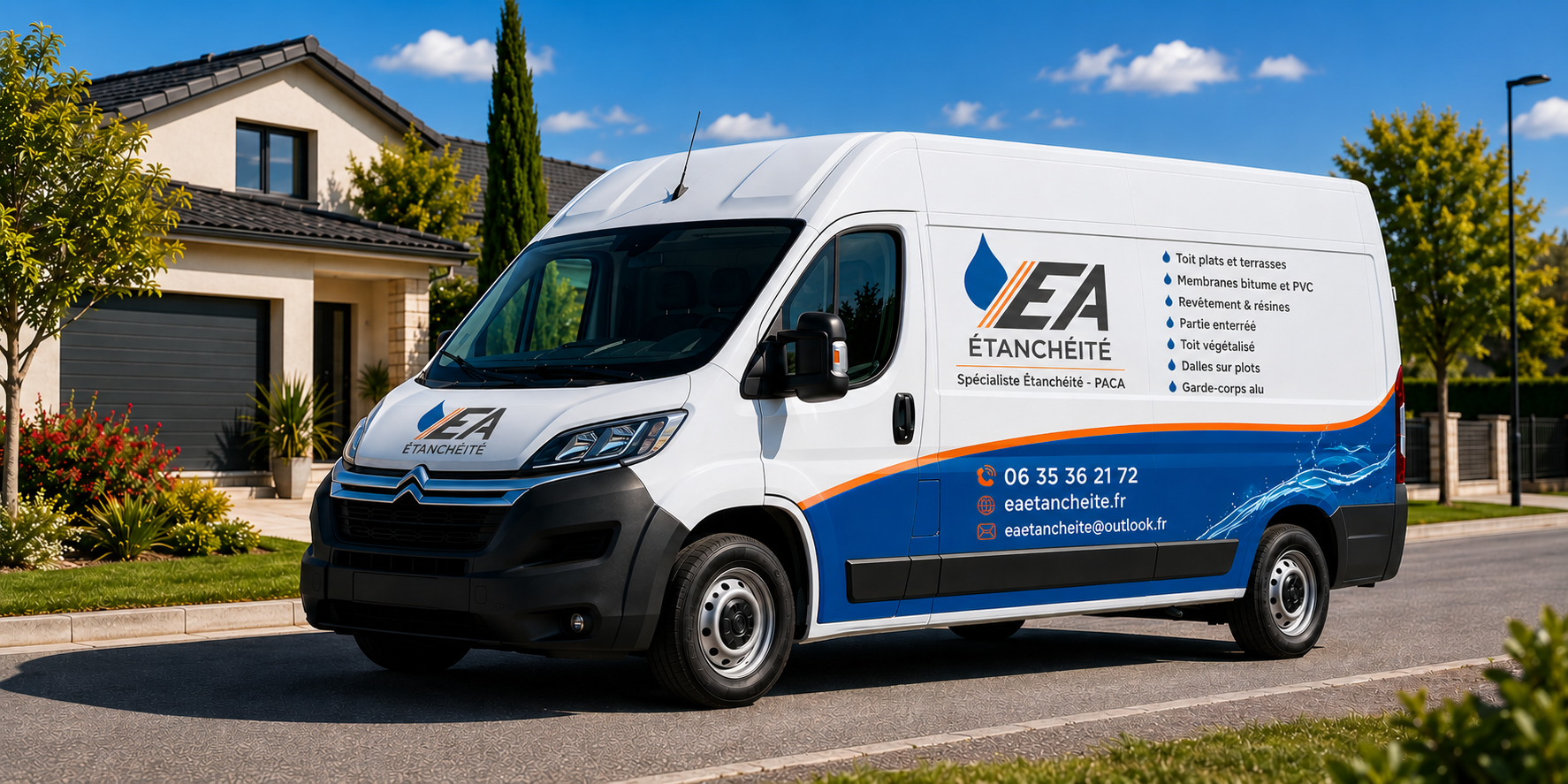 Logo boutique - EA ETANCHEITE