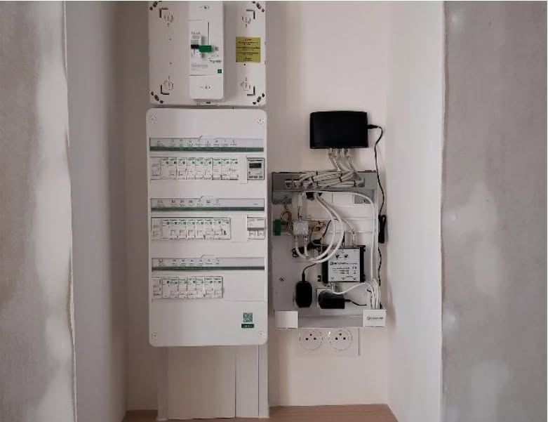 Chantier réalisé par Confort Elec Artisan électricien